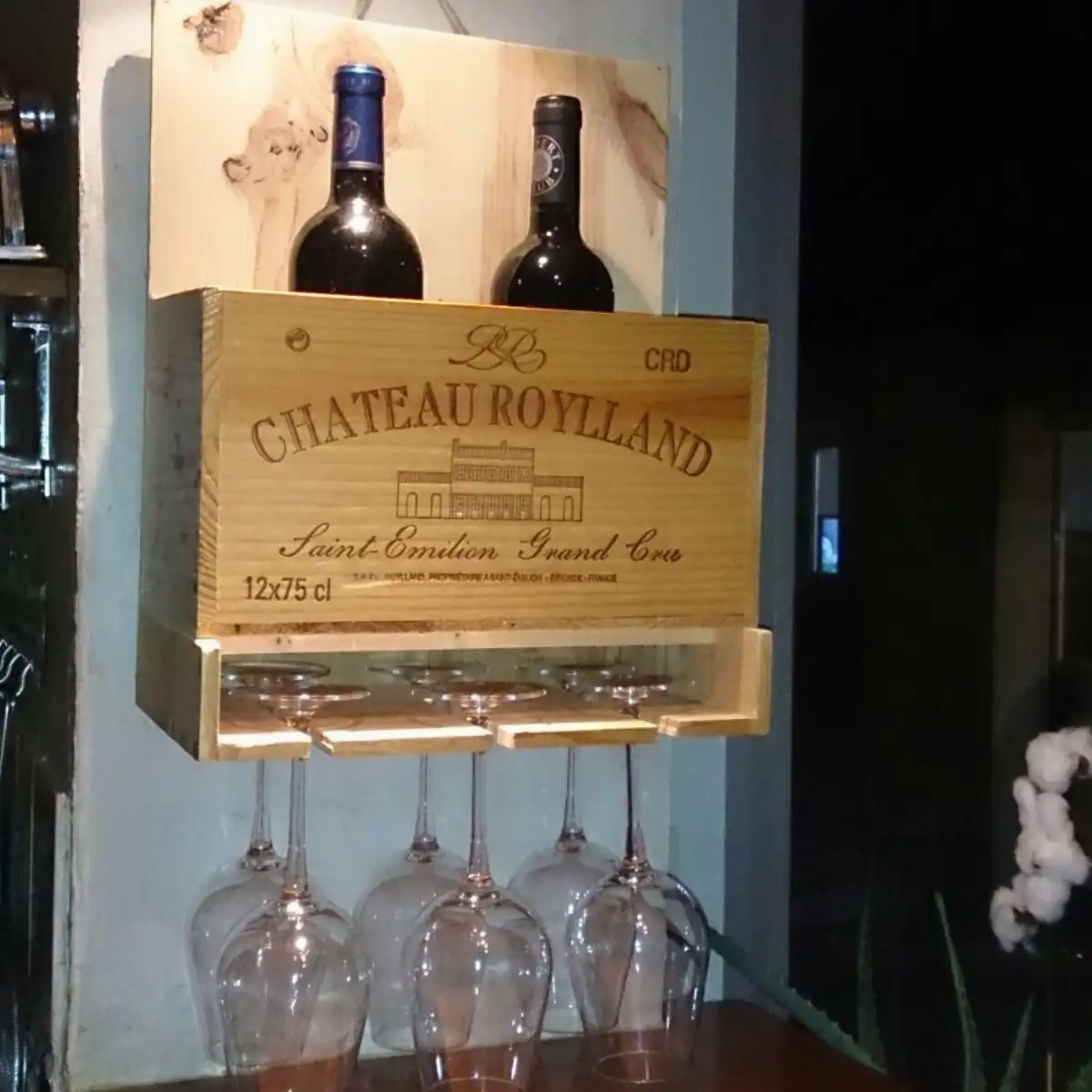 Présentoir à vin